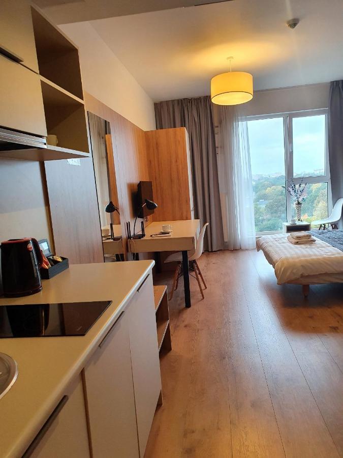 Warsaw Apartments - Luxury Top-View Aparthotel Dış mekan fotoğraf